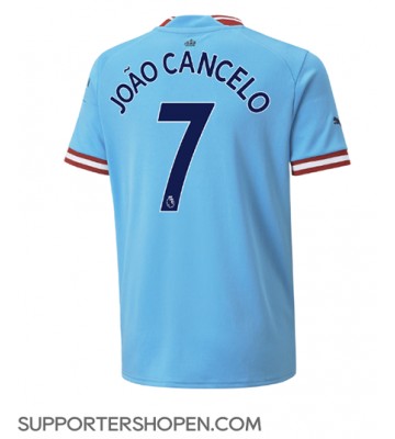 Manchester City Joao Cancelo #7 Hemma Matchtröja 2022-23 Kortärmad